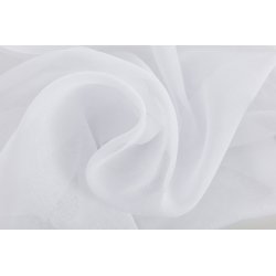 Paire de Vitrages 60 x 90 cm à Anneaux Effet Naturel Coulissant Uni Blanc