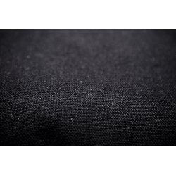 Galette de Chaise 100% Coton 40 x 40 x 3 cm Non Déhoussable Indoor Outdoor Noir