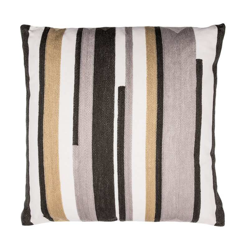 Arazzo Tanani In Cotone Beige Con Lettere Multicolore E Frange 40 X 50 - 6