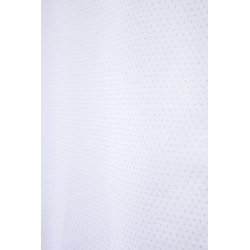 Vitrage 45 x 90 cm Passe Tringle Imprimé Motifs Pointillés Gris Blanc