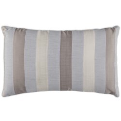 Stock 0 - Coussin Jacquard Raye Style Charme Gris...