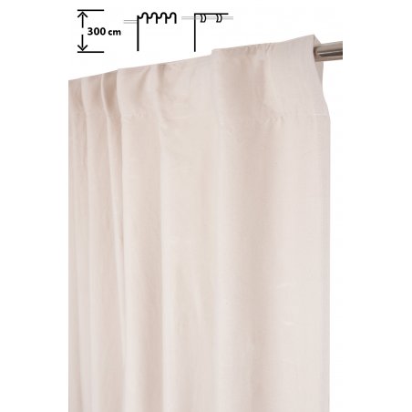 rideau patte cach�e