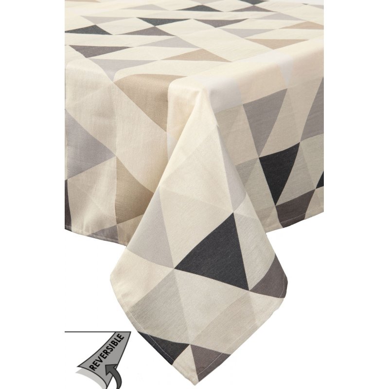 Nappe carrée - Textile Velours Imprimé - Multi motifs - Mandala - 140 x 140  cm - Nappe