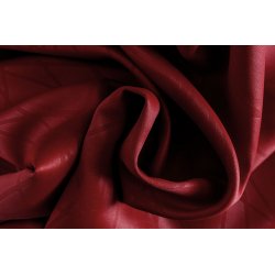 Rideau Obscurcissant à Oeillets 135 x 250 cm Estampillé Motif Contemporain Rouge