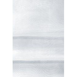 Paire de Vitrages 45 x 90 cm Passe Tringle Uni Lisse et Brillant Blanc