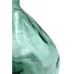 Vase 10L 33 x 33 cm Forme Boule Verre Recyclé Transparent