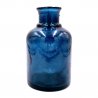 Réservé Castorama 31/07/2023 - Vase Verre Recyclé 20 x 12 cm Forme Cylindrique Large Ouverture Transparent Bleu Foncé