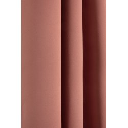 Rideau Obscurcissant 135 x 240 cm à Œillet Terracotta Rosé