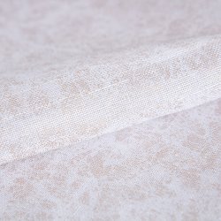 Paire de Vitrages 60 x 120 cm Passe Tringle Imprimé Couleurs Destructurées Blanc
