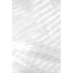 Voilage Blanc 140 x 240 cm à Oeillets Rayé - Zoom