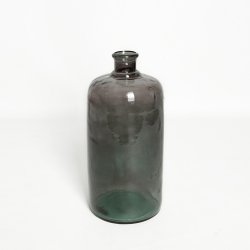 Vase Verre Recyclé 19 x 42 cm Forme Cylindrique Lisse et...