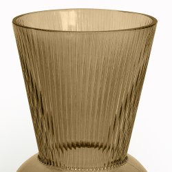 Vase Verre 13,7 x 26 cm Forme Boule Ouverture Conique...