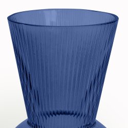 Vase Verre 12 x 20,5 cm Forme Boule Ouverture Conique...