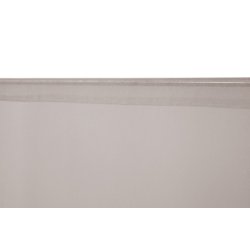 Vitrage 90 x 210 Passe Tringle Uni Gris Poivre