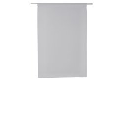 Paire de Vitrages 60 x 90 cm Passe Tringle Uni Gris Galet