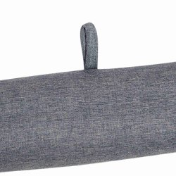 Bas de Porte Coupe Froid 90 cm Thermique Chambray Bleu