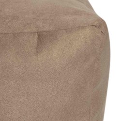 Coussin de Sol 50 x 50 x 30 cm Effet Cuir Vieilli Style...