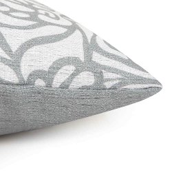 Housse de Coussin 40 x 40 cm Motif Abstrait Imprimé Gris