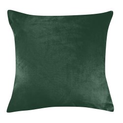 Housse de Coussin 39 x 39 cm Toucher Doux Vert