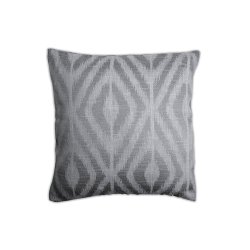 Housse de Coussin Jacquard 40 x 40 cm Motif Ethnique Ton...